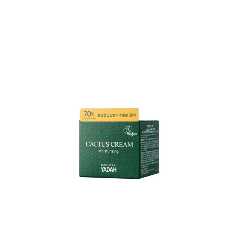 YADAH - Crema de cactus 1.69 onzas líquidas – Hidratante
