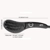 JINRI Volumizing Hair Iron, Hair Straightener Brush, Adjustable Temp, 360