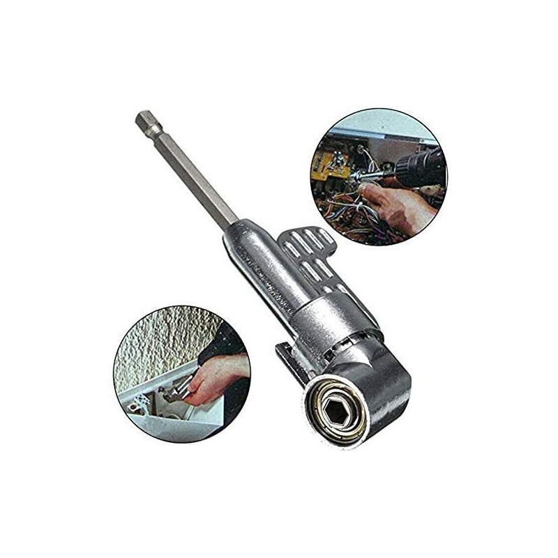 105 Degree Right Angle Driver Angle Extension Power Screwdriver Drill