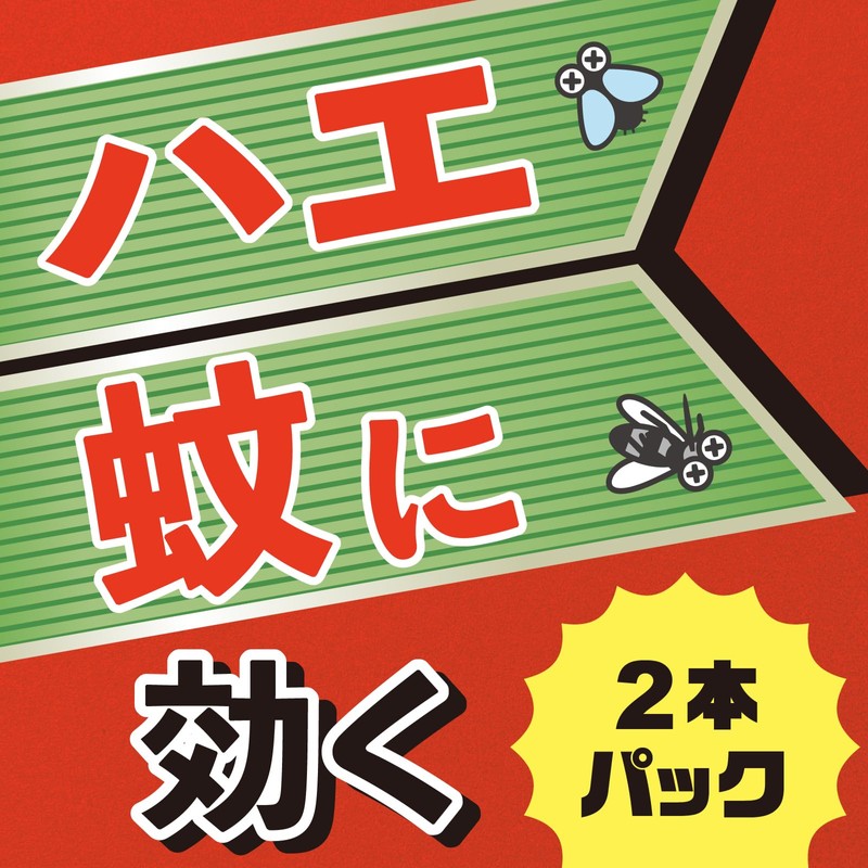 アースジェット [450ml] 2本パック 殺虫スプレー 低刺激/無香料 [ハエ・蚊用 450mlx2本] (アース製薬)