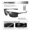 ANYLUV Polarized Sunglasses-Men Mens-Sunglasses Sport: Carbon Fiber Lightweight Sun Glasses