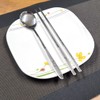 GARASANI Korean Traditional Cutlery Stainless Steel Spoons and Chopsticks Set