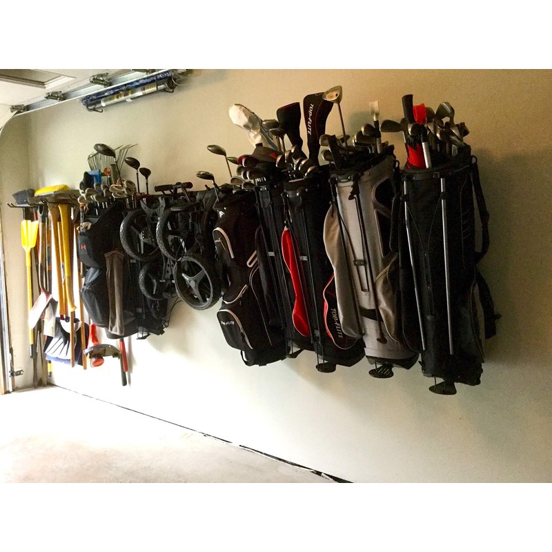 StoreYourBoard BLAT 4 Golf Bag Wall Mount | Home &
