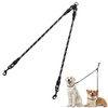 Taglory Double Dog Leash | Reflective Rope | No Tangle