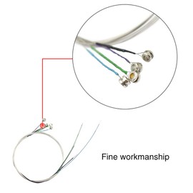 Violin String Set, 2 Sets 4/4 Violin Strings Universal Set, Violin Strings Universal Full Set, Replacement Steel Strings for 4/4 Violins, Violin Steel Core Strings, G/D/A/E Violin Steel Strings