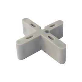 15mm Height Patio Leveling Spacer 15mm Slab Paver Leveling Clips Blue Color Outdoor Bricklaying Spacer with Breaking Point Become T Spacer Masonry Floor Spacer