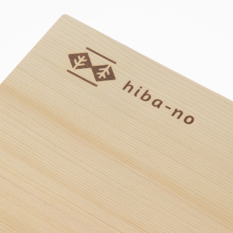 Umezawamokuzaikougeisya Aomori Hiba Cutting Board, hibano 14.2 x 7.9 x