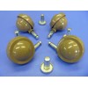 Kenrick No.46 Mini Castors Peg 50mm X4 (Set)