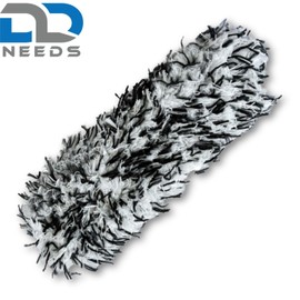 D2D Microfibre Brush Cover, Washable and Quick Replacement, Replacement Cover for Wheel Brushes, Gentle on Sensitive Rim Surfaces, Machine Washable up to 40°C, Durable and Efficient