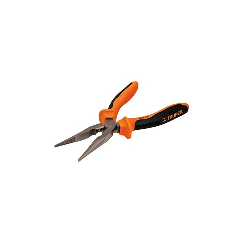 Truper Expert T203-7X, Pinza punta y corte 7" mango Comfort