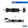 XFORT Smithy's Range 2 Pack 120mm Black Antique Straight Bolts,