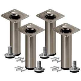 Set of 4 Furniture Feet, Adjustable Sofa Feet, Maximum Load 50 kg, Gloria Mega Set
