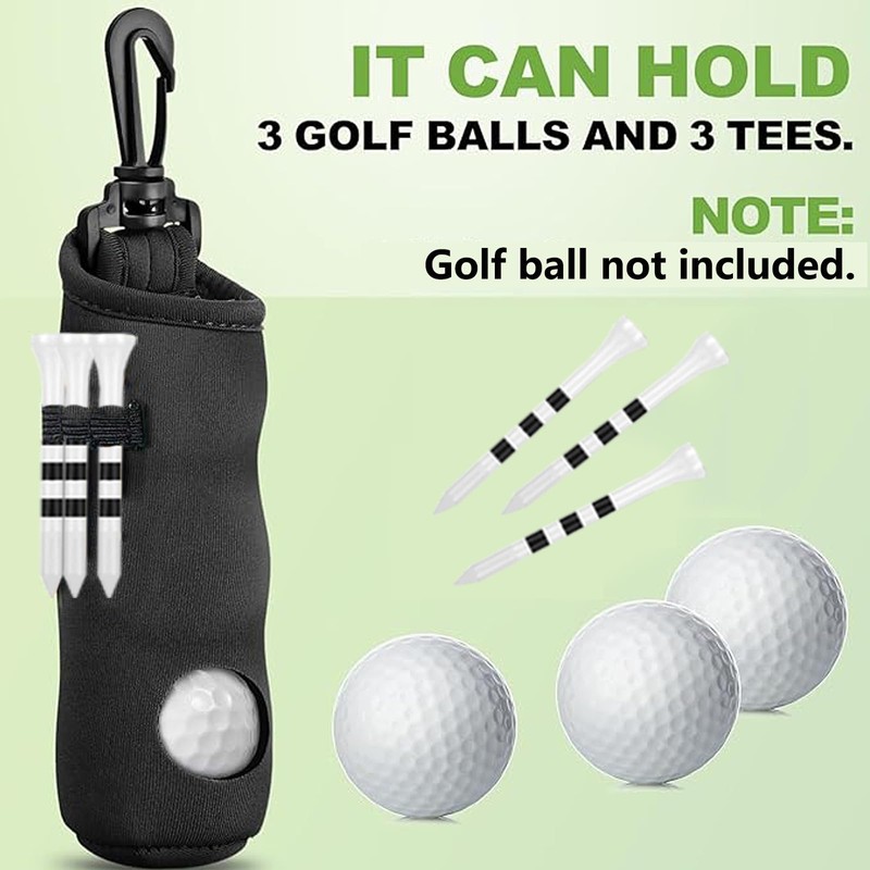 karamagic 11 Pcs Golf Accessories Kit, Include Golf Ball Bag