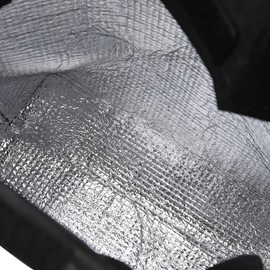 Insulated Lunch Bag, Collapsible Grocery Shopping Bag Waterproof Reusable for Lunch for Picnic for Kids(Black)