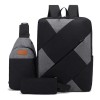 BOSSCO Mochila Antirrobo Negocio Carga Usb Escolar Laptop Casual 3p
