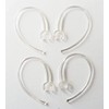 Universal Small Clamp Bluetooth Ear Hook Loop Clip Replacement Clear-4