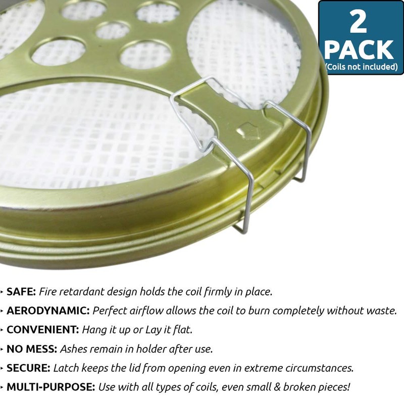 Portable Mosquito Coil Holder - Mosquito Coil & Incense Burner