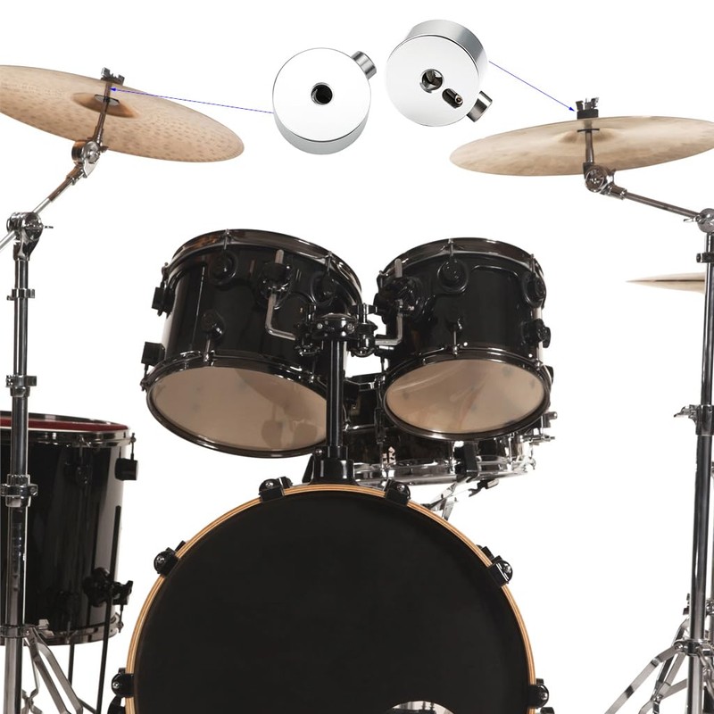 RuiJOTWAT Aluminium Alloy Drum Quick-Set Cymbal Mate Nut Compatible with