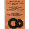 Smooth Drag Carbontex Drag Washer Kit Cuardo 200E7, 50E, Core 50mg MG7, Citica 200E, Conquest 200, Chronarch 200E6 E7