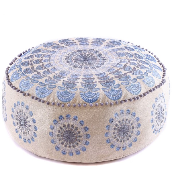 Bohemian Stool Ottoman Cover - 60 x 20 cm -