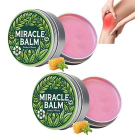 Bálsamo Milagroso Natural, Bálsamo Milagroso para Piernas Hinchadas, Ingredientes Naturales, Crema Calmante para Articulaciones de Espalda, Manos, Pies y Cuerpo, Mejora la Comodidad de las Arti