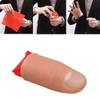 STOBOK Magic Trick Fingers Fake Fingers Soft Thumb Tips Stage