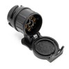Wiltec Trailer Adaptor 13 to 7 Pin 12 V, Plastic