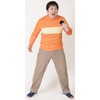 Party City Nari Character Research Department Orange Boy Cosplay, Men's,