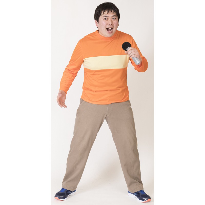 Party City Nari Character Research Department Orange Boy Cosplay, Men's,