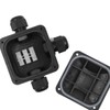 5 PCS Waterproof Black IP68 Plastic Cable Wire Connector Gland