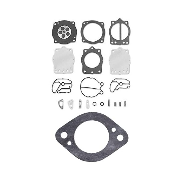 Kawasaki 550 650 750 Carb Keihen Rebuild Kit with Base