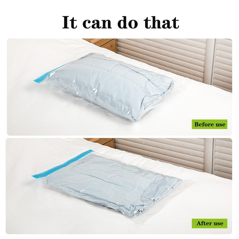 KAnduo Space-Saving Compression Bags 10-Pack - Essential Travel Accessories -