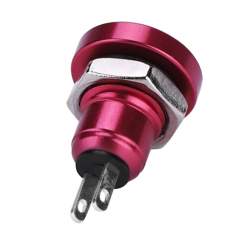 8mm Momentary Push Button Switch, Mini Waterproof Round Push Button