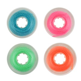 Orthodontic Dental Elastic Ultra Power Rubber ChainShort Type 4 Color Power Chain for Braces Orthodontic (Light Color)