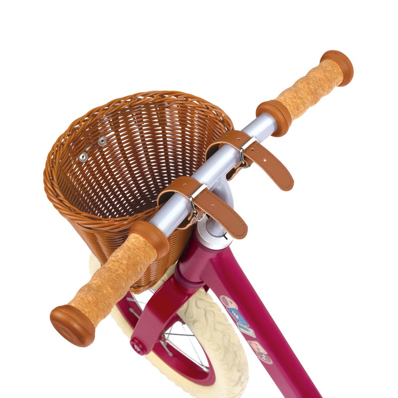 Hape Bicycle Basket, Braided Basket, Ideal for Balance Bike/Tricycle
