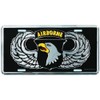 Honor Country 101st Airborne Wings License Plate