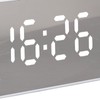 Digital Alarm Clock, Portable Large Display Bedside Clock with Dual