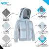 YNR BEEKEEPING Three Layer Ultra Ventilated Beekeeping Jacket for Men