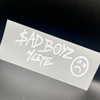 Sad boyz decal, sticker - Decal sticker: Regular white vinyl,