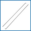 A ABSOPRO 12 Pcs 14G J Bend 282mm Bike Bicycle