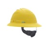 MSA 10215841 V-Gard C1 Non-Vented Yellow Full Brim with ReflectIR