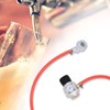 CO2 Mini Gas Regulator 5/16in Gas Line Assembly Quick Connector