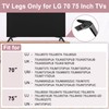 Metal Stand for LG TV Legs Replacement, Only for LG