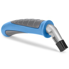 Milifox Car Door Handle for Elderly Car Handle Assist Support, Portable Auto Grab Handles for Handicap Seniors, Light Blue and Grey