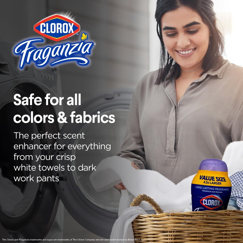Clorox Fraganzia Laundry Scent Booster Crystals in Dreamy Jasmine Scent