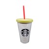Starbucks Acrylic Cold Cup with Logo & Rim,16 oz with