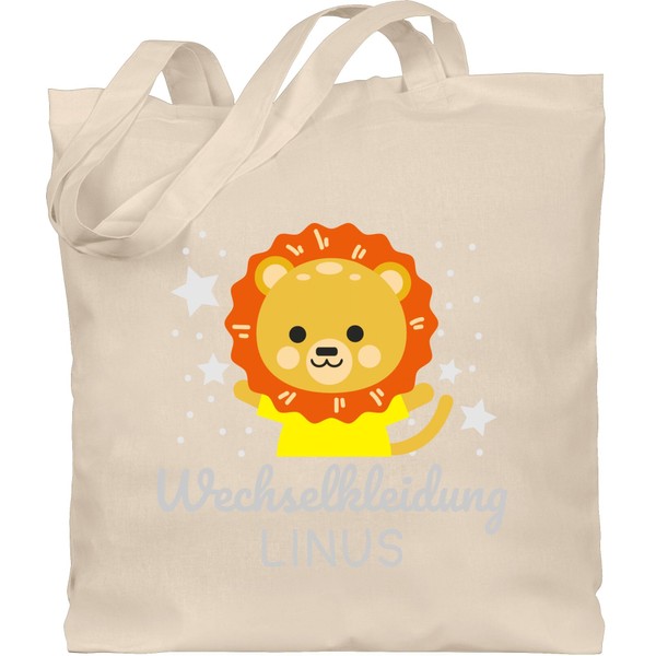 Shirtracer Gift with Name Personalised by Cotton Bag - Nursery