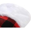Sattiyrch Buffalo Plaid Christmas Stockings,18 inches, Set of 4, Black