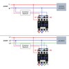 Heschen AC Contactor, CJX2-1801, 220V 50/60Hz Coil, 3P, 3 Pole,