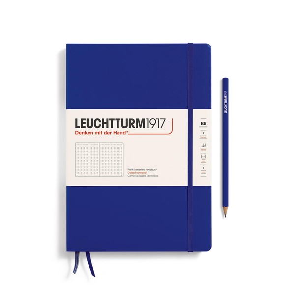 LEUCHTTURM1917 - Notebook Hardcover Composition B5-219 Numbered Pages for Writing